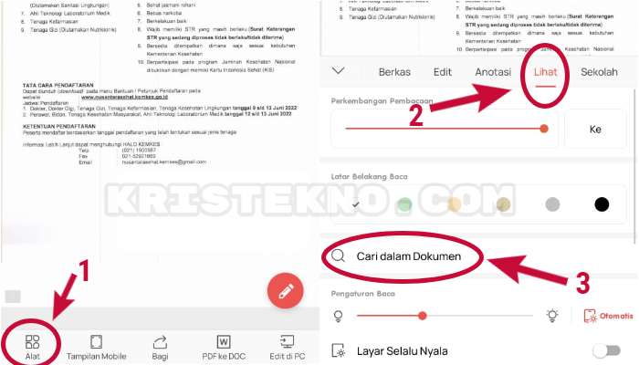 Cara Mencari Nama di PDF HP Semua Tipe